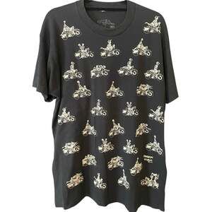 Vintage 90s Fashion Victim Skeleton Biker Sex 1990 NSFW Single Stitch Shirt XL